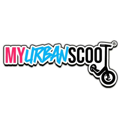 sticker logo myurbanscoot horizontal