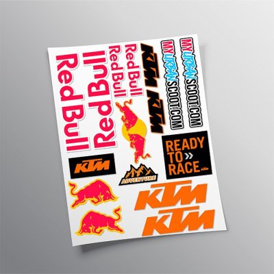 PACK KTM X REDBULL -2_sticker pack ktm redbull myurbanscoot pegatinas para patinete electrico
