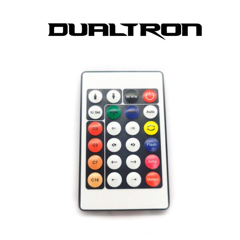 Mando control remoto luces LED Dualtron