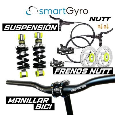 Frenos hidráulicos Nutt patinete SmartGyro mejoras myurbanscoot