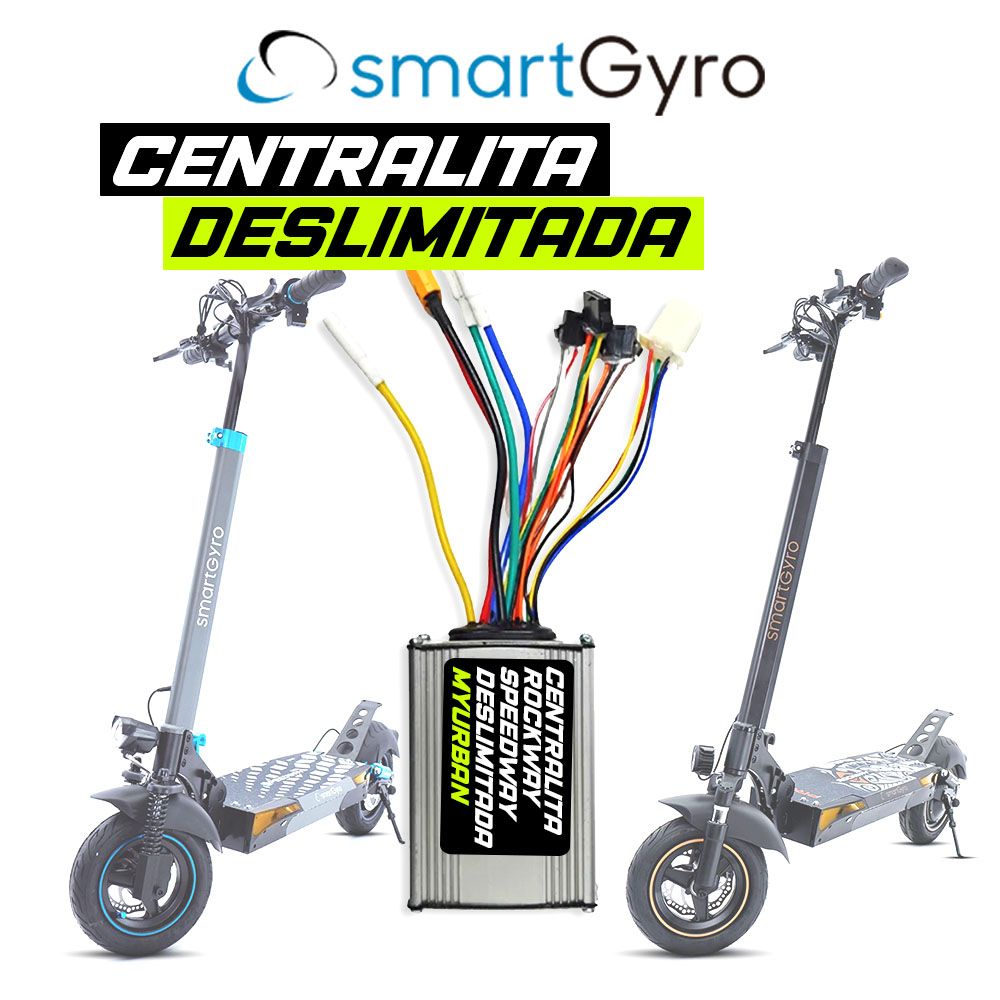 Controladoras centralitas deslimitadas patinete SmartGyro rockway speedway