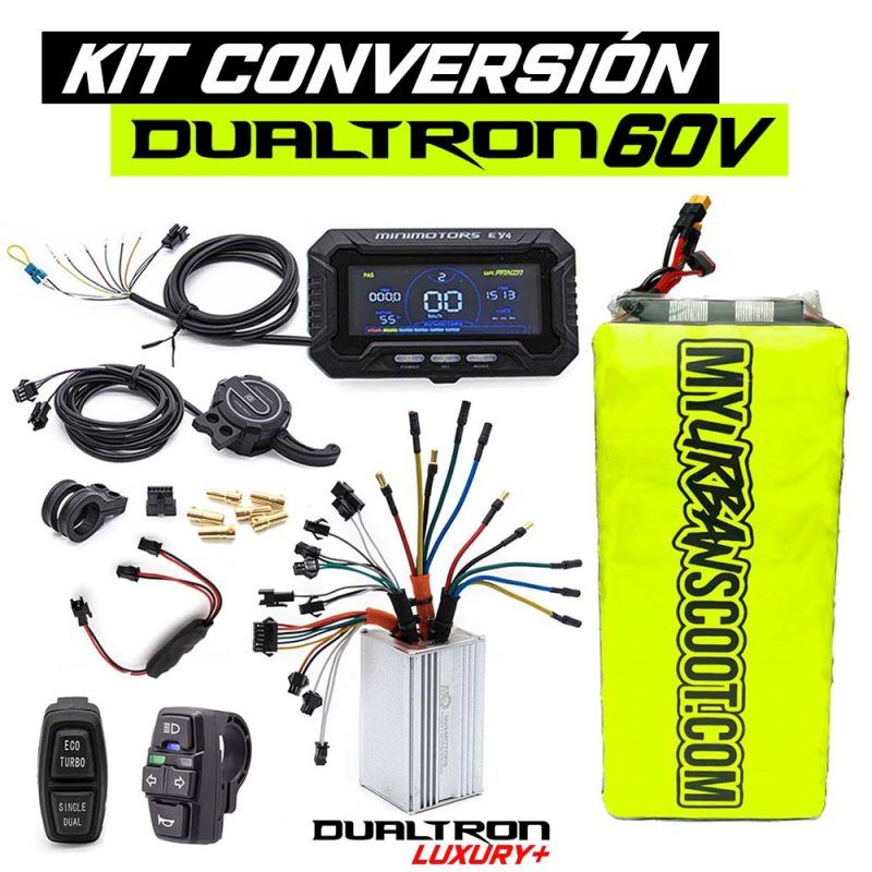 kit conersión electrónica minimotors dualtron patinete SmartGyro myurbanscoot