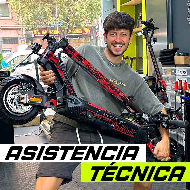 ASISTENCIA TÉCNICA TELEFÓNICA A DISTANCIA PATINETES ELÉCTRICOS