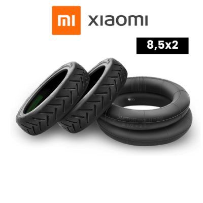 2 neumáticos y 2 cámaras 8,5x2 xiaomi