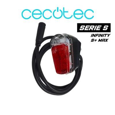 Luz trasera de freno para Cecotec Bongo S Infinity/S+ MAX