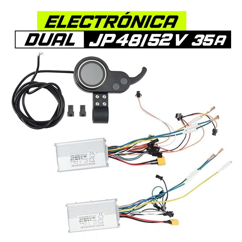 Centralita + Pantalla JP 48V / 52V 35A | Dual motor