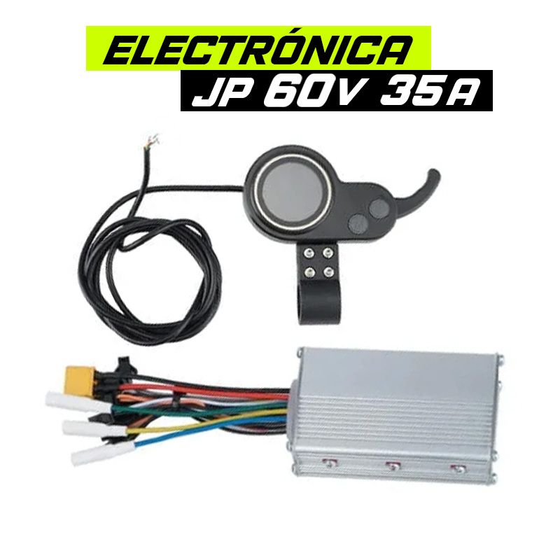 controladora y display jp 60V 35a patinete eléctrico