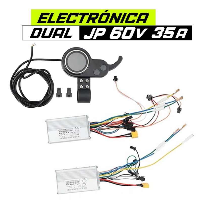 kit electrónica jp dual motor 60v 35a